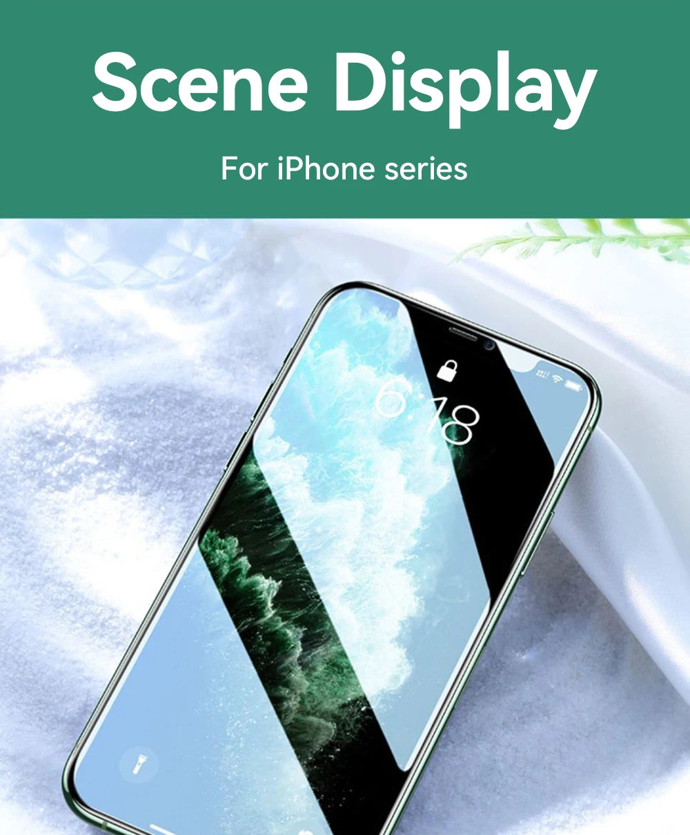 Joyroom 3/2/1PCS HD Glass For iPhone 17 16 15 Pro Max Screen Protector Full Screen Tempered Glass Protection For iPhone 17 16 15