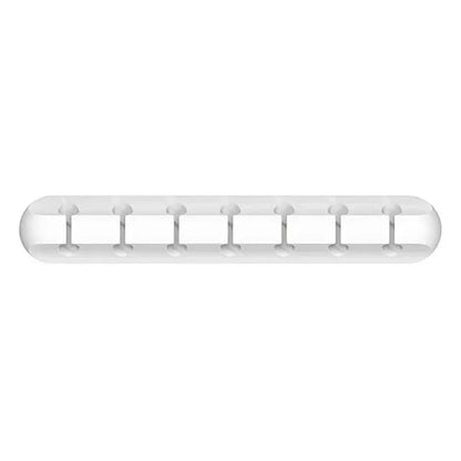 VIKEFON Cable Cord Wire Organizer Silicone USB Cable Winder Management Clips Self Adhesive for Mouse Keyboard Headset For iPhone