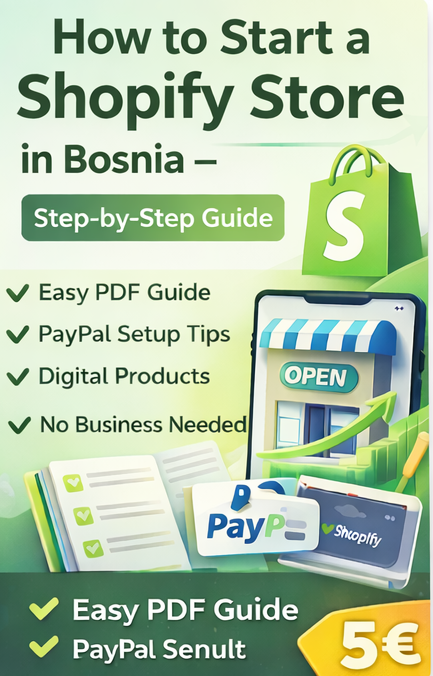 How to Start a Shopify Store in Bosnia – Step by Step Guide